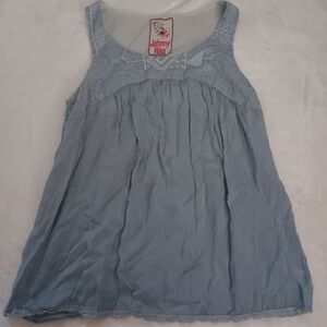 Johnny Was embroidered tanktop